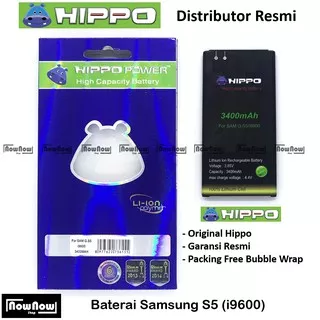 Baterai Hippo Samsung Galaxy S5 i9600 G900 G900F G900H Original Batre Batrai HP Garansi Resmi