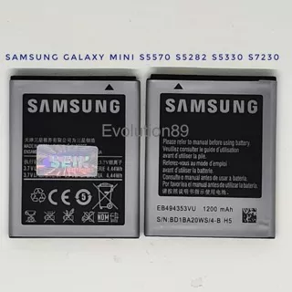 Baterai Samsung Galaxy Mini s5570 / s5330/ s5282 / s7230 Original