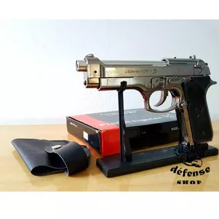 Restok Lagi Korek Api Pistol / Lighter Jet Pietro Beretta M9 ( Replika Pajangan ) °•.¸¸.•°`