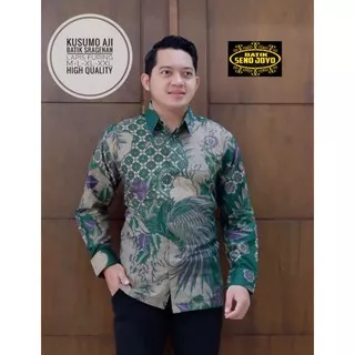 Batik KUSUMO AJI Lapis Furing Halus Size M L XL XXL Bahan Katun Sragenan / masbatiksolo