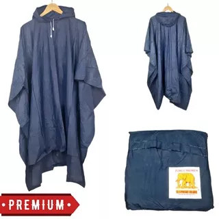 TERBARU! Jas Hujan Ponco lengan Kelelawar Premium Elephant Gajah / Jas Hujan Poncho Murah / Mantel Murah / Jas Hujan Kalong terlaris / Jas Hujan Dewasa Raincoat Pria Wanita / Jas Hujan Terusan Bayar di tempat