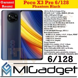 Poco X3 Pro 6/128 Pocophone X3 Pro Poco X 3 Pro Garansi Resmi
