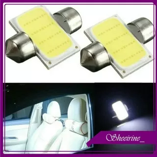 lampu LED kabin mobil plafon 16 SMD 31 MM Lampu Plafon 31 mm Led Festoon 12 Cob Plasma Led Kabin Mobil 31mm