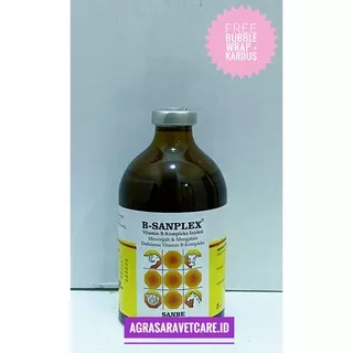 B Sanplex 100 ml- Vitamin B komplek Hewan ternak SANBE