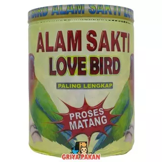 Alam Sakti Lovebird Kaleng / pakan burung lovebird as