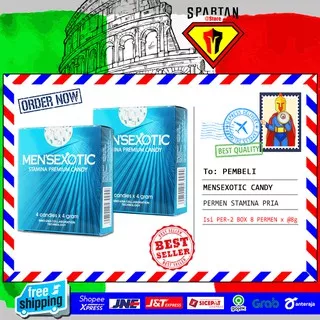 Mensexotic Permen Penambah Stamina Pria Produk Original 2 Box