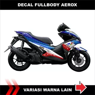 Decal Sticker full body Aerox 155 / Variasi Pertamina Mandalika