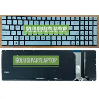 Keyboard Laptop Asus ROG GL552 GL552JX GL552VW GL552VX SILVER BACKLIGH