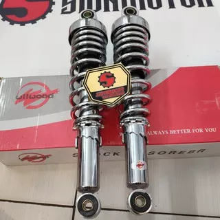 Shockbreaker Belakang Yamaha RX King Chrome Wilwood