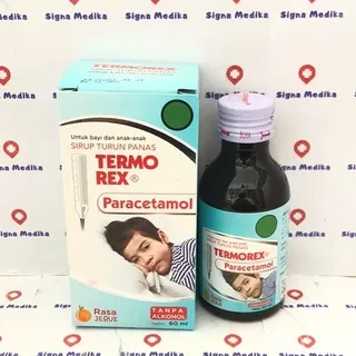 Termorex Sirup 60ml Rasa Jeruk - Obat Demam