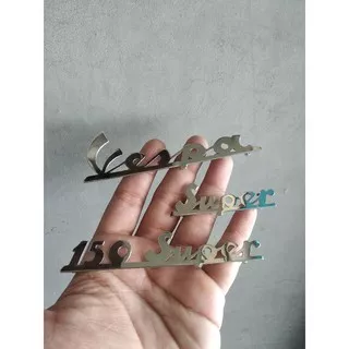 Vespa emblem vespa super set chrome