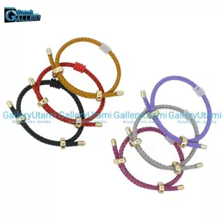 Gelang Tali Kawat Serut Anti air Gelang Anak anak