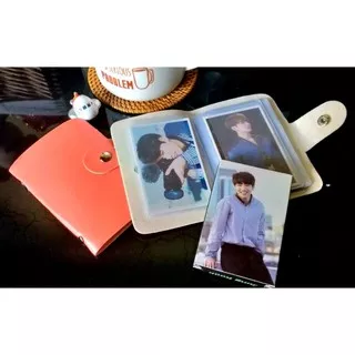 Set Pack Lomocard + 1 Dompet Kartu  Kpop Bangtan Boys - BTS  Jimin / JungKook / Jin Import