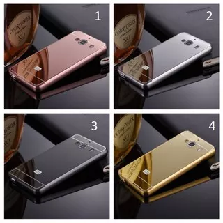 Bumper Case Mirror Xiaomi Redmi 2 2S Backcase Hardcase Casing Slide Case alumunium Metal