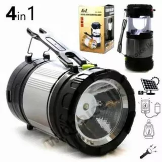 Lampu Lentera Senter Bai Chuan KT 611 Solar Emergency, Lampu Senter Bisa Untuk Camping