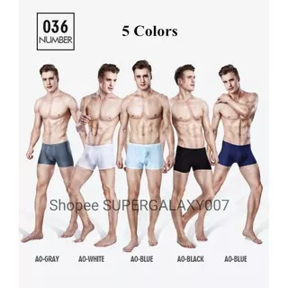 Celana Dalam Pria Transparan 5PCS Ice Silk Men Underwear Celana Dalam Transparan Dingin Tipis Ultra Thin Underwear