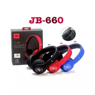 HEADSET JBl JB-660 ORI OEM WIRELESS EARPHONE MEGABASS T1Q8 Murah Berkualitas