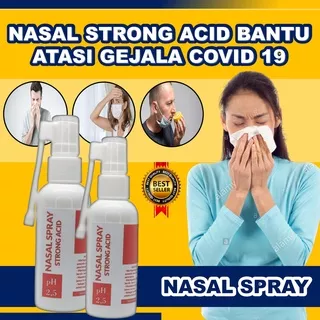 Nasal spray strong acid ph 2,5 obat anosmia hilang indra penciuman spray hidung anti virus covid 19