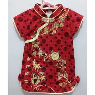 Cheongsam dress anak perempuan baju cheongsam anak perempuan