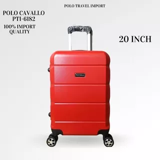 KOPER 20inch - TAS KOPER POLO CAVALLO - 6182 - TAS KOPER ANTI PECAH - TERBARU TRAVELING FASHIONANBLE