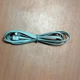 Kabel Telepon Rumah & Kantor / kabel line cord + RJ11
