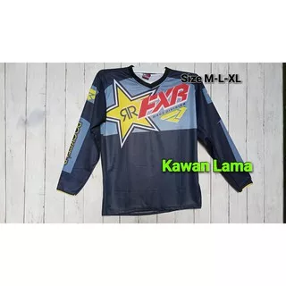 Baju Kaos Jersey Trail Jersey Cross Jersey FXR ROCKSTAR Jersey DH