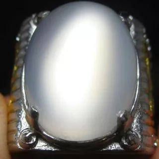 [ BAYAR DITEMPAT ] NATURAL MOONSTONE CAT EYE SRILANKA KRISTAL JUMBO