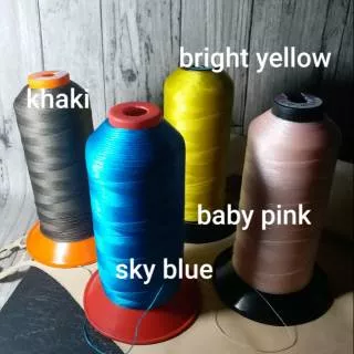 SALE BENANG COATS JAHIT QUILT KULIT ASLI SINTETIS JOK WARNA PINK BIRU KUNING COKLAT KHAKI