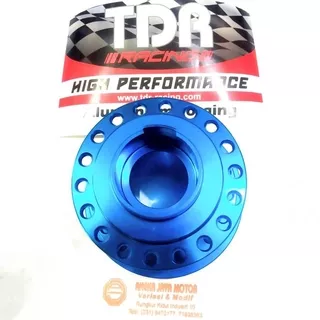 TROMOL DEPAN CNC BIRU JUPITER Z, MX, VEGA R, ZR, MIO, NOUVO MEREK TDR Terjamin Bagus Free Ongkir