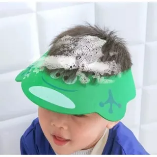 Topi Keramas Animal / Topi Pelindung Air Bayi