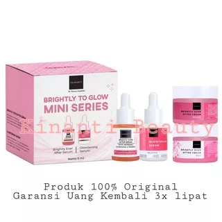 Paket Perawatan Wajah Glowing - Paket Scarlett Whitening Original 4 in 1 - Brightly Ever After Series