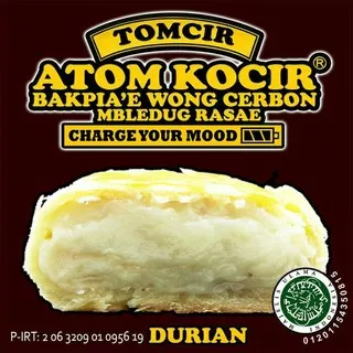 Tomcir Atom Kocir Durian Bakpia Cirebon 1 pack isi 5