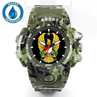 JAM TANGAN PRIA LOGO TNI AD