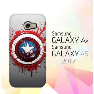 Custom Hardcase Full Print Samsung Galaxy A3|A5 2017 Captain America rt Z1656 Case Cover
