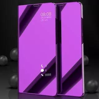 Samsung Galaxy A520 A5 2017 Flip Case Standing Cover Luxury Mirror Clear View