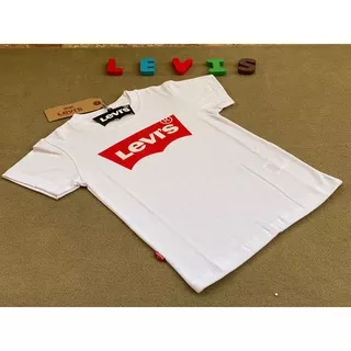 Kaos Levis - Kaos Anak - Batwing Putih