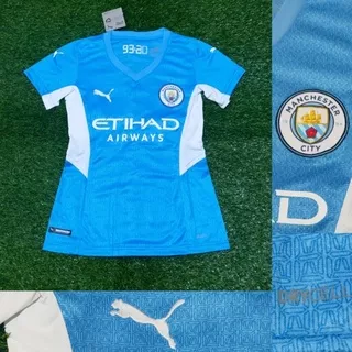 JERSEY KAOS BAJU BOLA CEWEK WANITA LADIES CITY HOME 2021/2022