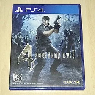 Resident Evil 4 Ps4 Ps5 Kaset Game Original Sony Playstation ps 4 5 Games residen evil4 zombie zombi multiplayer multi player bekas offline RE V re5 evil5 evils evile evile4 recident DLC seken like new re4 evil4 re3 2 1 6 re6 re2 region 3 asia bd second