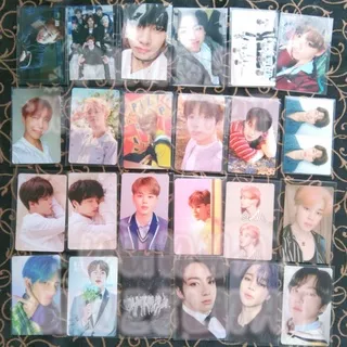 PHOTOCARD PC ALBUM OFFICIAL BTS JHOPE JIMIN NAMJOON YF YOUNG FOREVER ANSWER E WINGS POB MOTS ONE HOLO