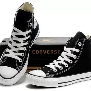 FLASH SALE SEPATU CONVERS ALLSTAR 70S BOOTS Sepatu warior canvas hitam full unisex cowok cewek Sepatu sekolah SD SMP SMA