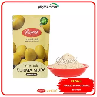 Serbuk Bunga Kurma Muda Royal 60 gram - Untuk Promil