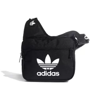 Tas Adidas Original Adicolor Sling Bag Black White H45353 BNWT