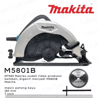 MAKITA MAKTEC MESIN POTONG KAYU 7 INCH MT583 M5801B CIRCULAR SAW GERGAJI LISTRIK GERGAJI ELEKTRIK circular saw maktec mesin potong kayu maktec bobok kayu 1jutaan sirkel kayu maktec circular saw 7 inch mesin gergaji cercular mesin maktec