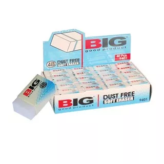 Penghapus Eraser BIG Putih Kecil 9401