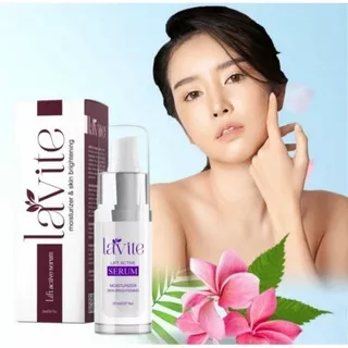 [ COD ] Lavite Asli Serum Pemutih Wajah Anti Aging Terbaik Membuat Kulit Putih Bersih Halus Bpom Resmi