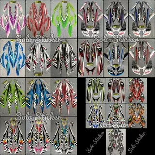 Striping Sticker Motor Yamaha Mio J 2011-2012-2013-2014-2015 Mio J Teen Mio J Sporty