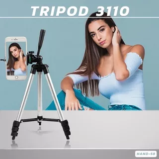 TRIPOD 3110 . Tripod Hp dan Kamera Dslr Plus Holder for Camdig Actioncam Video Tripod Expandable