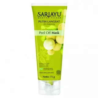 Sariayu Putih Langsat Peel Off Mask 75gr