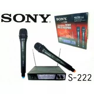 Mic Wireless SONY S 222 / Microphone Wireless S222 / Mic S-222 / Mic Murah