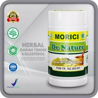 MORICI Obat Herbal Darah Tinggi, Hipertensi, Menjaga Daya Tahan Tubuh - DE NATURE OFFICIAL INDONESIA